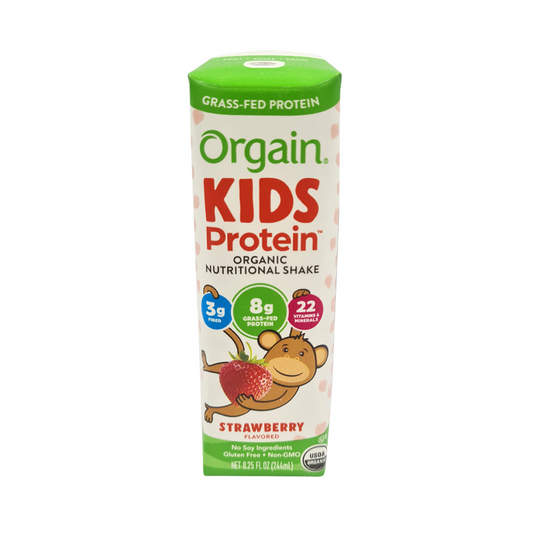 Orgain Kids Protein Nutritional Shake Strawberry 244ml