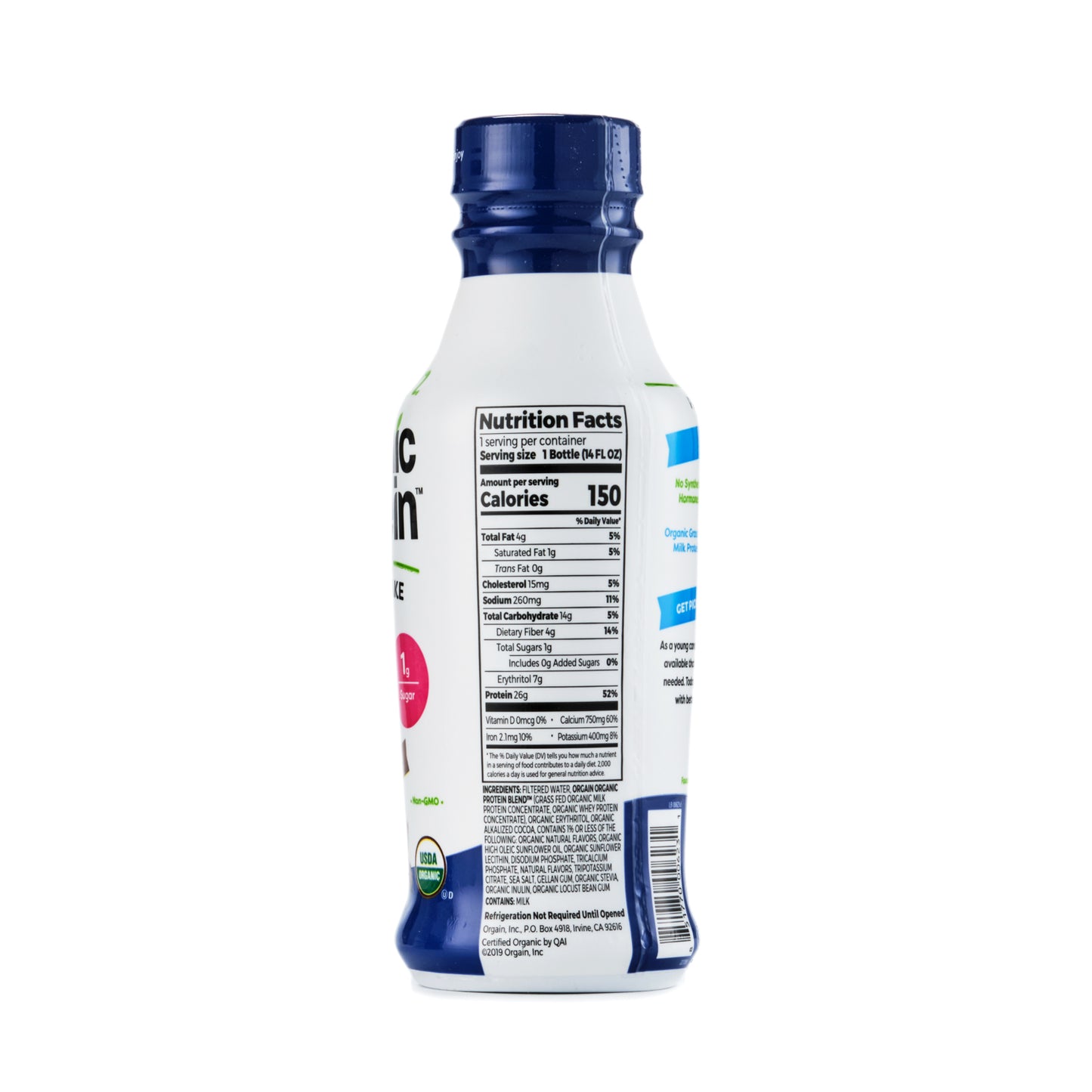 Orgain Organic Nutritional Shake Creamy Chocolate 414ml