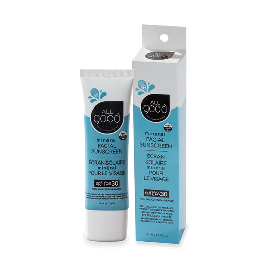 All Good Mineral Facial Sunscreen SPF 30 50ml