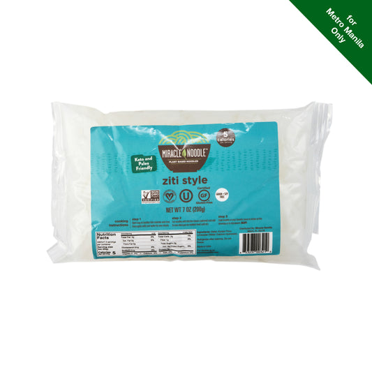 Miracle Noodle Ziti Shirataki Pasta 200g