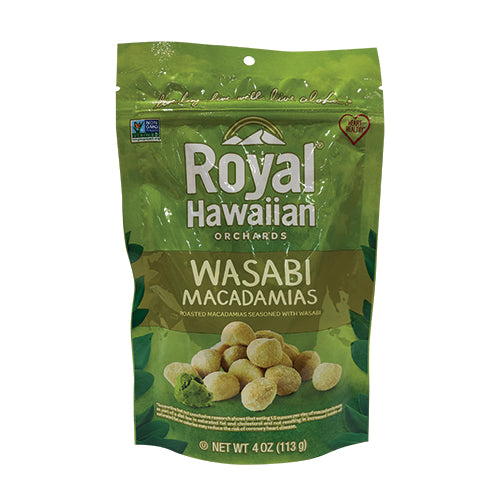 Royal Hawaiian Wasabi Soy Macadamias 4oz