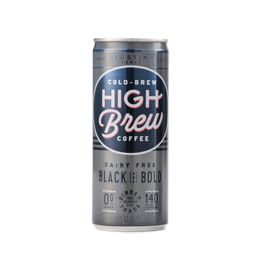 High Brew Gluten-Free Dairy-Free Black & Bold Coffee 237ml