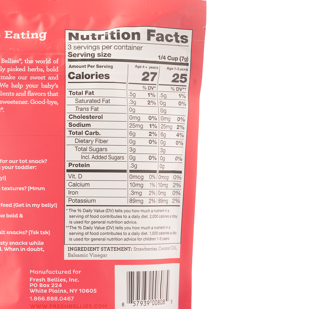 Fresh Bellies Strawberry Feels Forever 21g