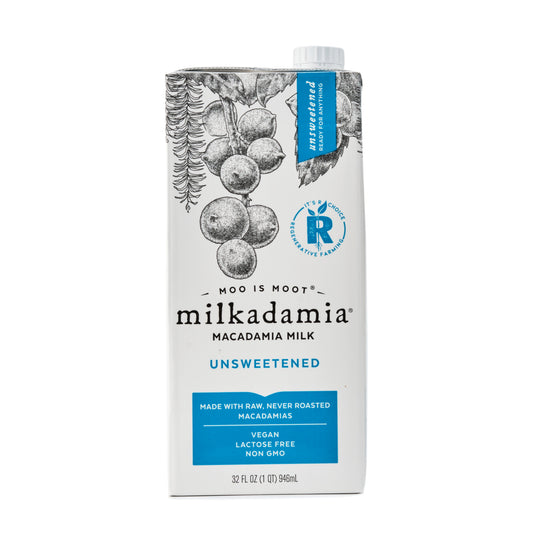 Milkadamia Unsweetened Macadamia Milk 946ml