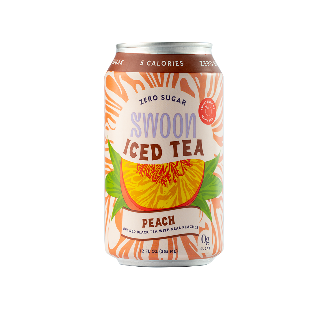Swoon Lemonade Peach Iced Tea 355ml