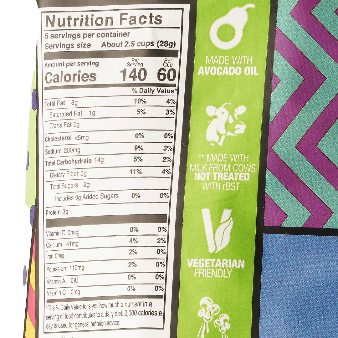 Pop Art Cheddar Jalapeno Popcorn GF 142g