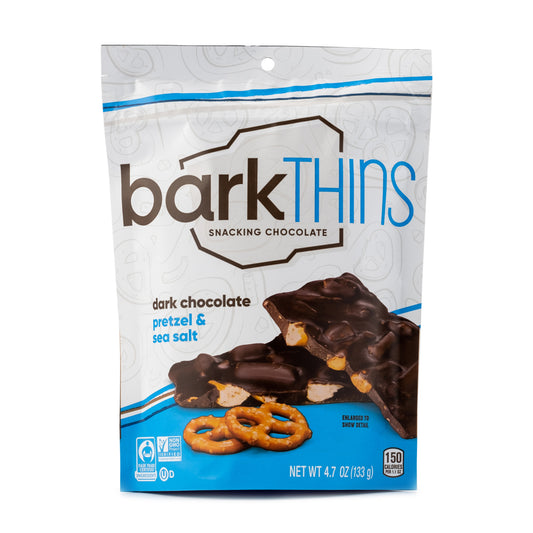 Bark Thins Dark Chocolate Pretzel with Sea Salt 133g