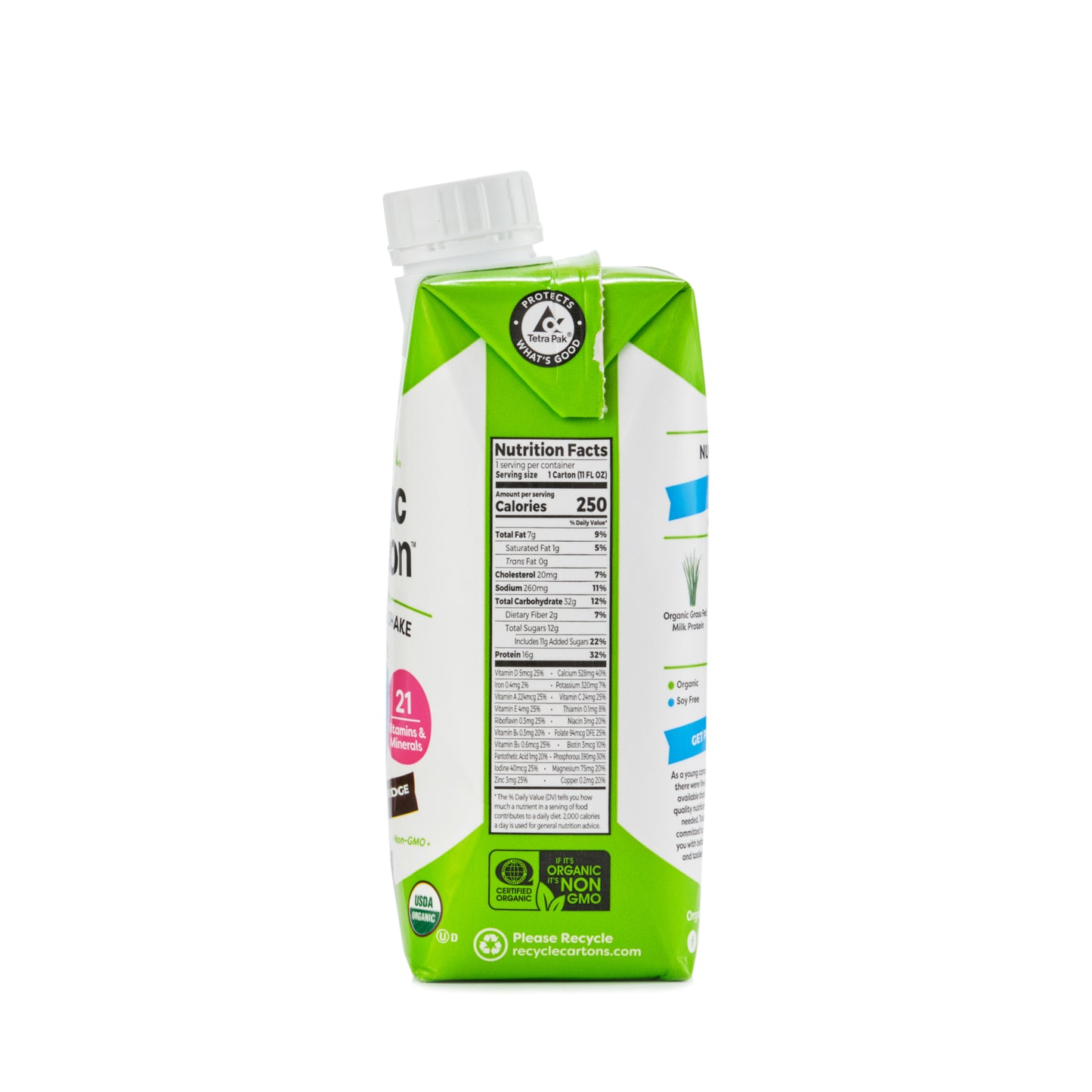 Orgain Organic Nutritional Shake Creamy Chocolate Fudge 330ml