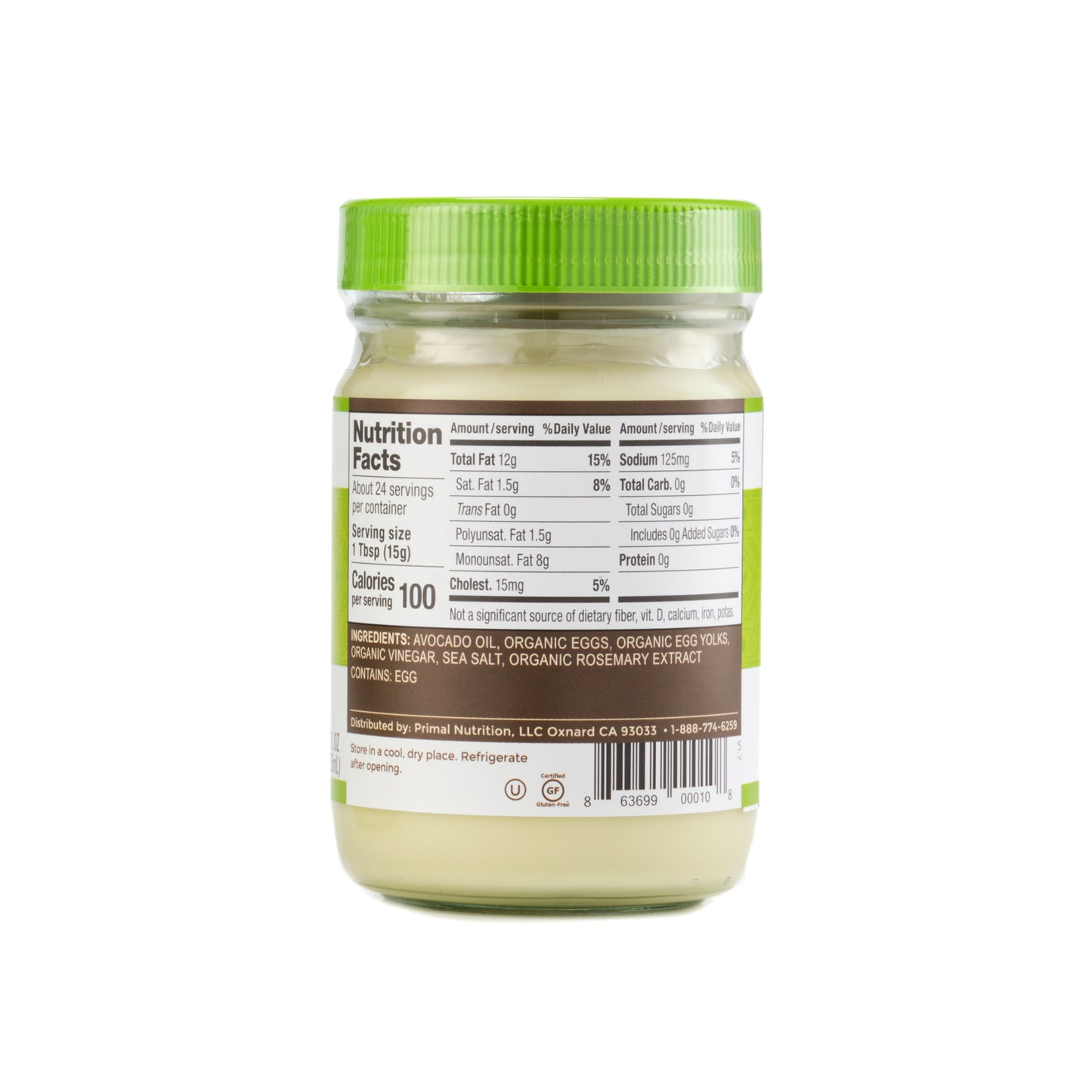Primal Kitchen Mayo with Avocado Oil 355ml