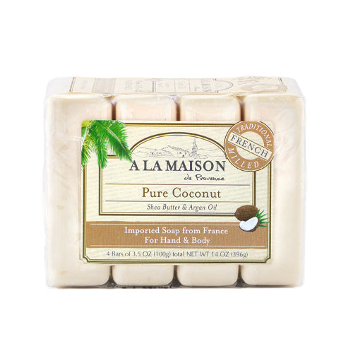 A La Maison Coconut Bar Soap 396g