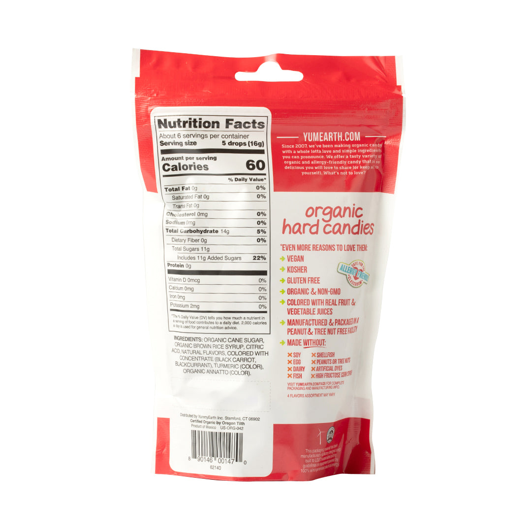 YumEarth Organic Hard Candies Favorites 93.6g