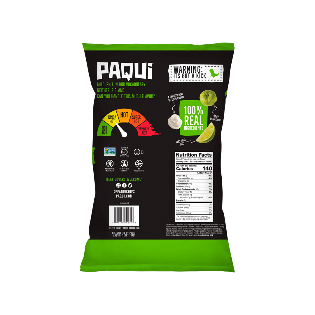 Paqui Zesty Salsa Verde 198g