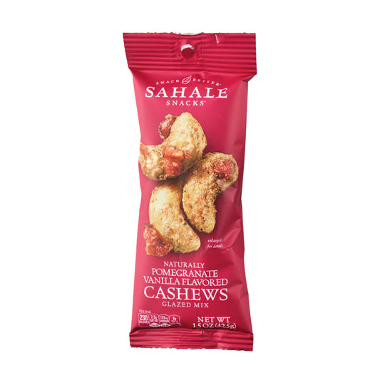 Sahale Naturally Pomegranate Vanilla Flavored Cashews 42.5g