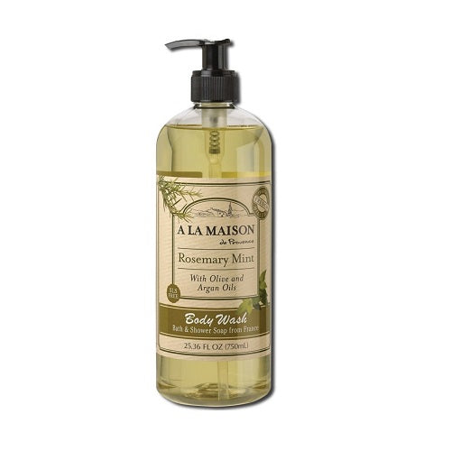 A La Maison Rosemary Mint Body Wash 750ml