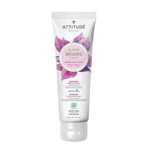 Attitude Super Leaves Soothing White Tea Leaves Body Cream 240ml