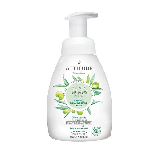 Attitude Super Leaves Olive Leaves Foaming Hand Soap 295ml