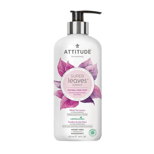 Attitude Super Leaves White Tea Leaves Hand Soap 473ml