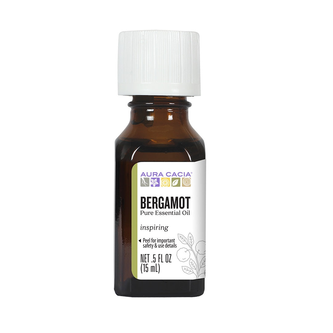 Aura Cacia Bergamot Essential Oil 15ml – Healthy Options