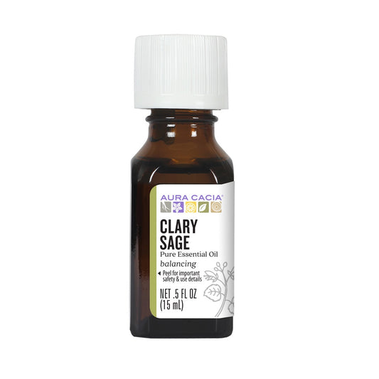 Aura Cacia Clary Sage Essential Oil 15ml