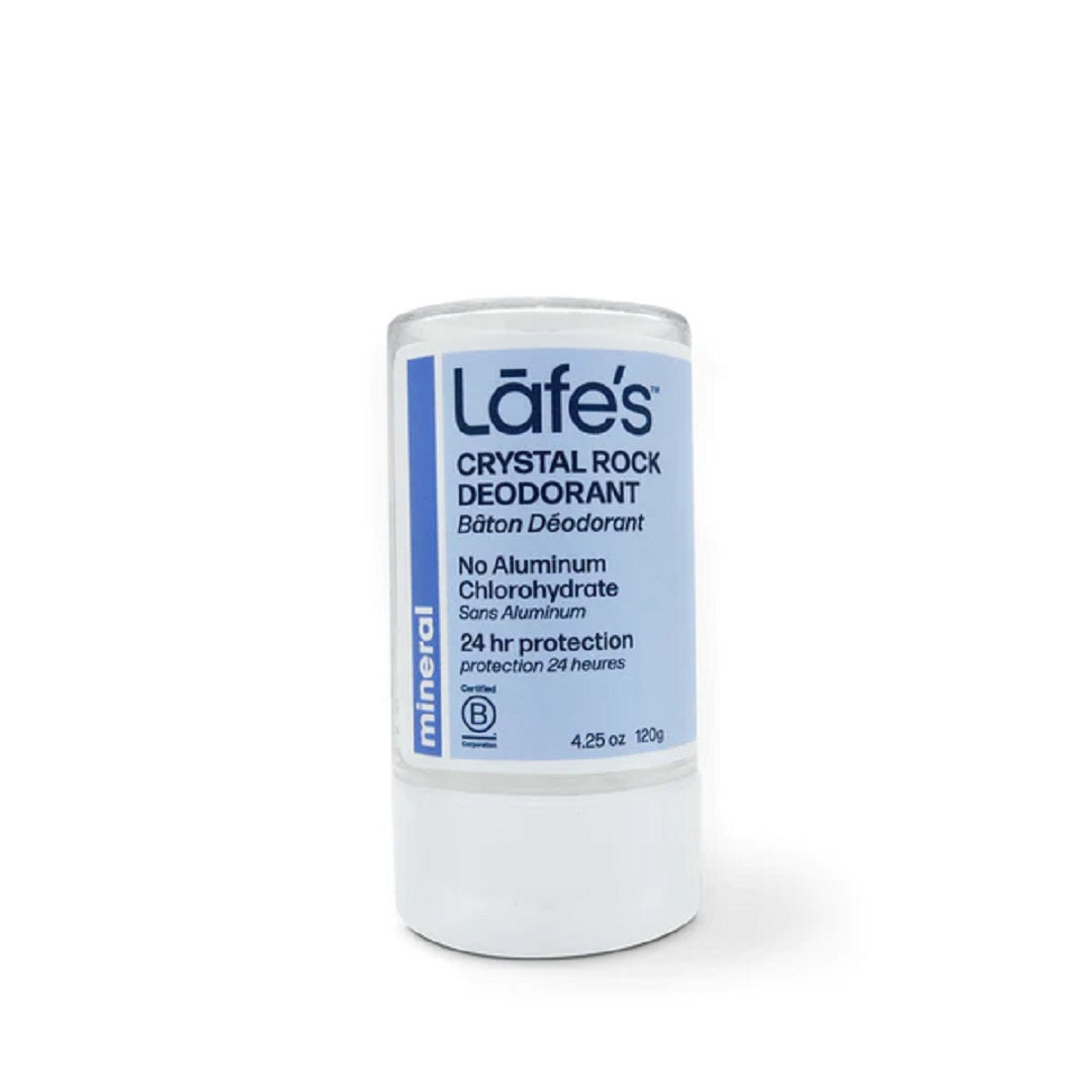 Lafe's Crystal Rock Stick Deodorant 120g