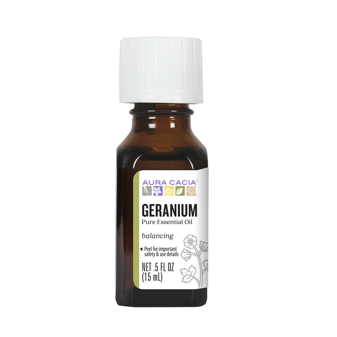 Aura Cacia Geranium Essential Oil 15ml