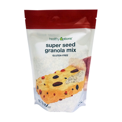 Healthy Options Gluten-Free Super Seed Granola Mix 425g