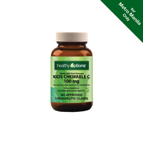 Healthy Options Kids Chewable C 100mg 60 Tablets