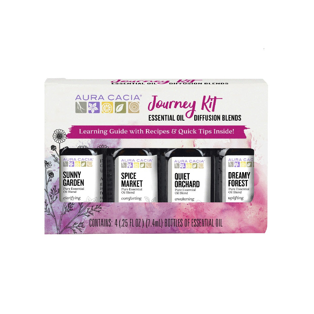 Aura Cacia Journey to Diffusion Essential Oils Kit