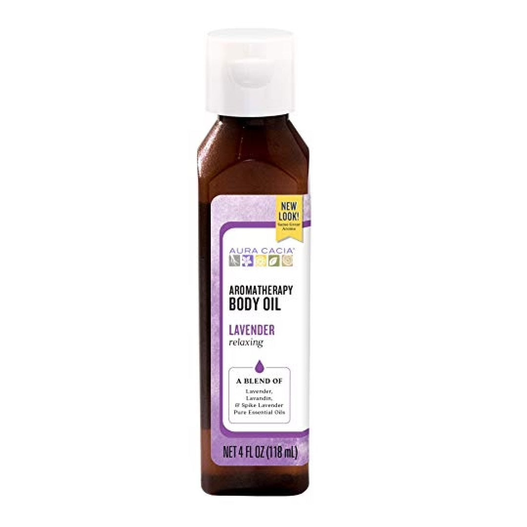 Aura Cacia Relaxing Lavender Body Oil 118ml
