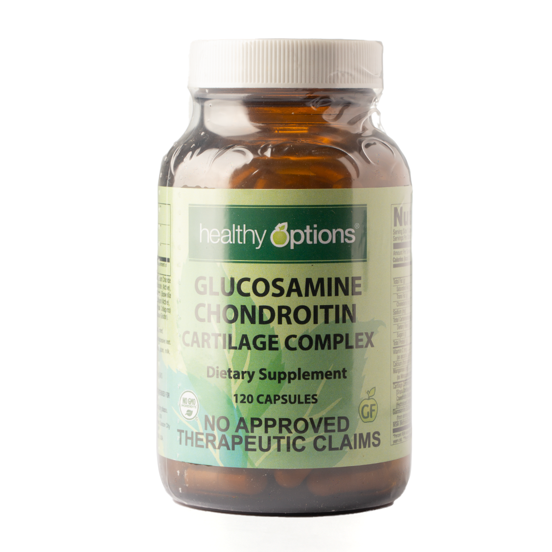 Healthy Options Glucosamine Chondroitin Cartilage Complex 120 Capsules