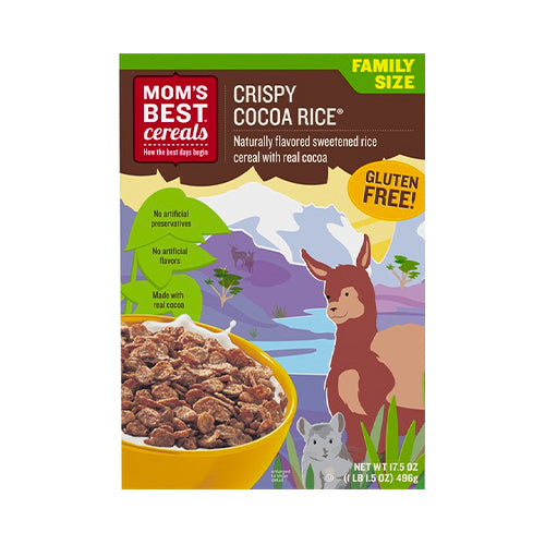 Mom's Best Cereals Crispy Cocoa Rice 496g