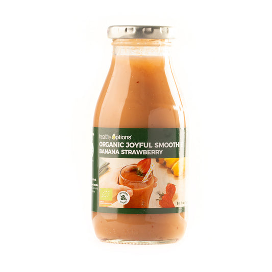 Healthy Options Organic Joyful Smoothie Banana Strawberry 260ml