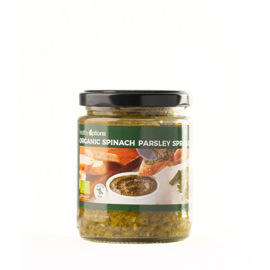 Healthy Options Organic Spinach Parsley Spread 235g