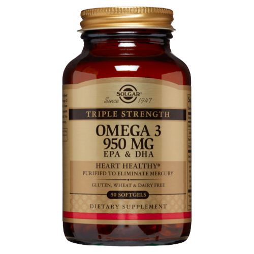Solgar Omega 3 950mg 50 Softgels