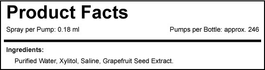 Xlear All Natural Saline Nasal Spray 45ml