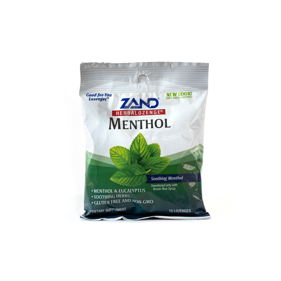 Zand Herbal Lozenge Soothing Menthol 15 Lozenges