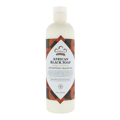 Nubian Heritage African Black Soap Detoxifying & Balancing Body Lotion 384ml