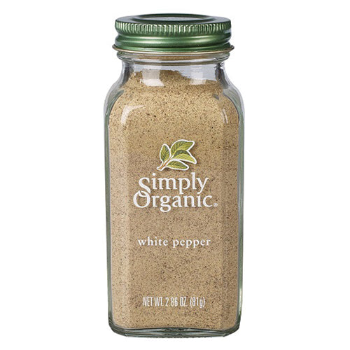 Simply Organic White Pepper 81g