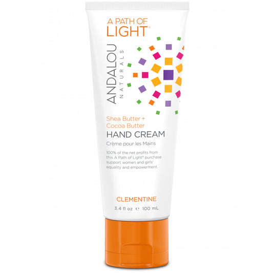 Andalou Naturals A Path of Light Clementine Hand Cream 100ml