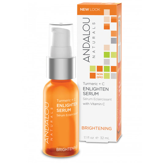 Andalou Naturals Brightening Turmeric + Vitamin C Enlighten Serum 32ml