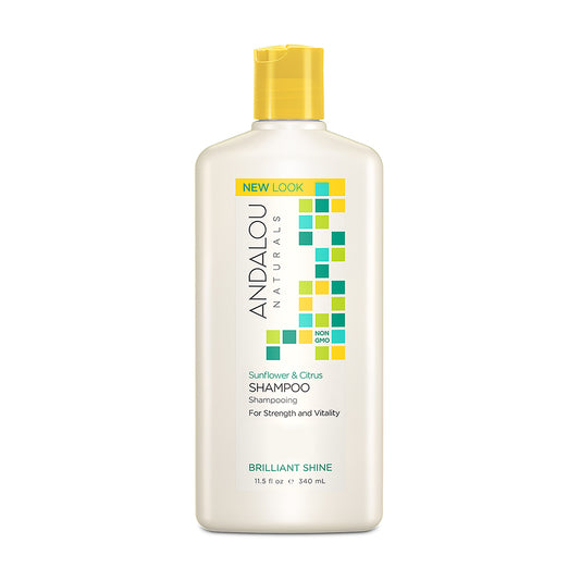 Andalou Naturals Brilliant Shine Sunflower & Citrus Shampoo 340ml