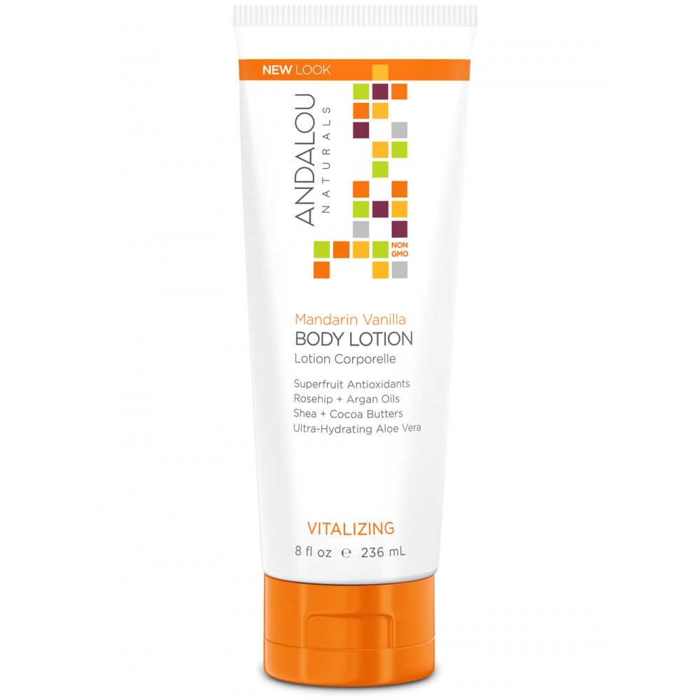 Andalou Naturals Mandarin Vanilla Vitalizing Body Lotion 236ml