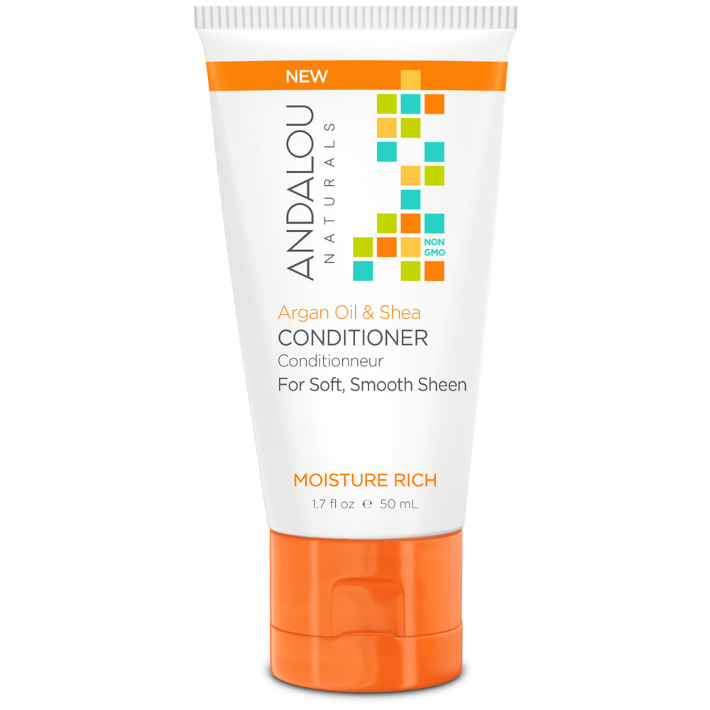 Andalou Naturals Moisture Rich Argan & Shea Travel Conditioner 50ml