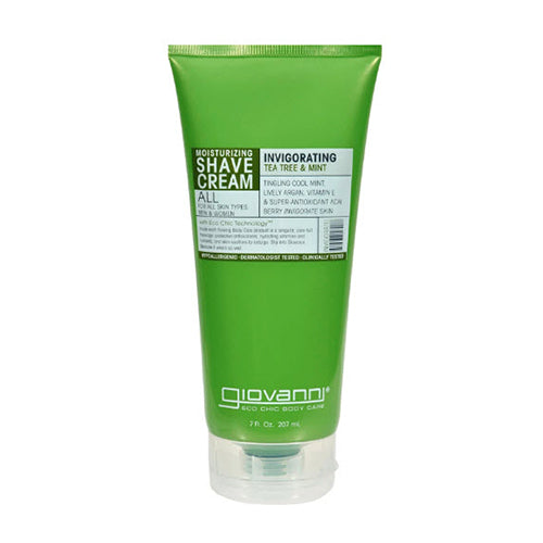 Giovanni Invigorating Tea Tree & Mint Shave Cream 207ml