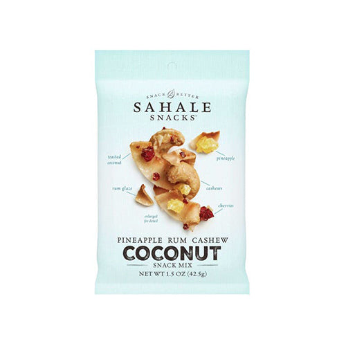 Sahale Pineapple Rum Cashew Coconut Snack Mix 43g
