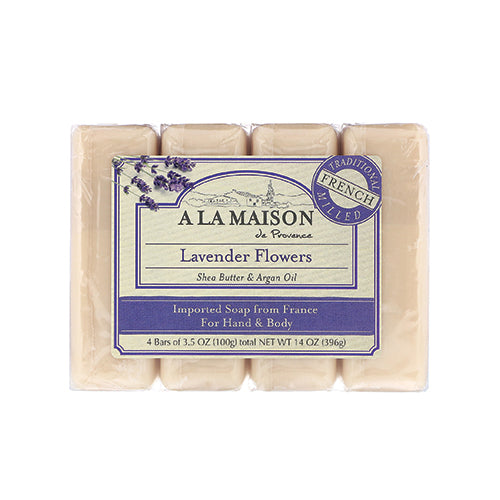 A La Maison Lavender Flowers Bar Soap 396g