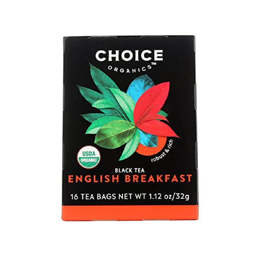 Choice Organic Teas Organic English Breakfast Tea 16 tea bags