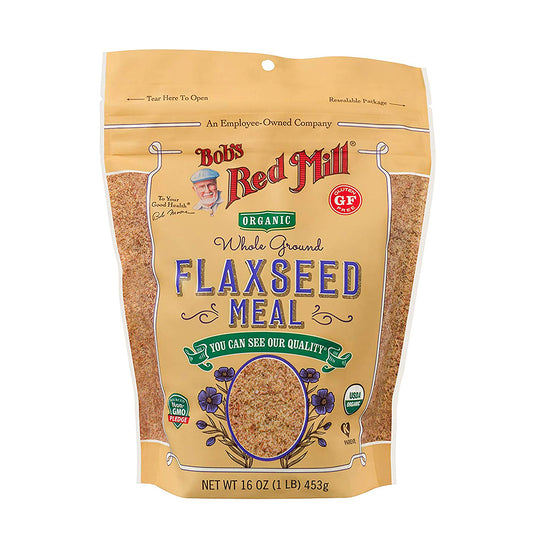 Bob's Red Mill Organic Whole Ground Flaxseed Meal 453g