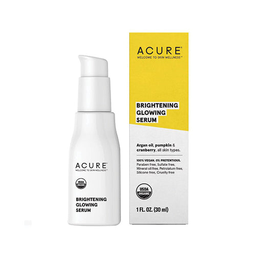 Acure Brightening Glowing Serum 30ml