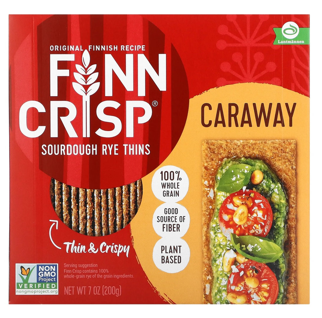 Finn Crisp Caraway Sourdough Rye Thins 200g